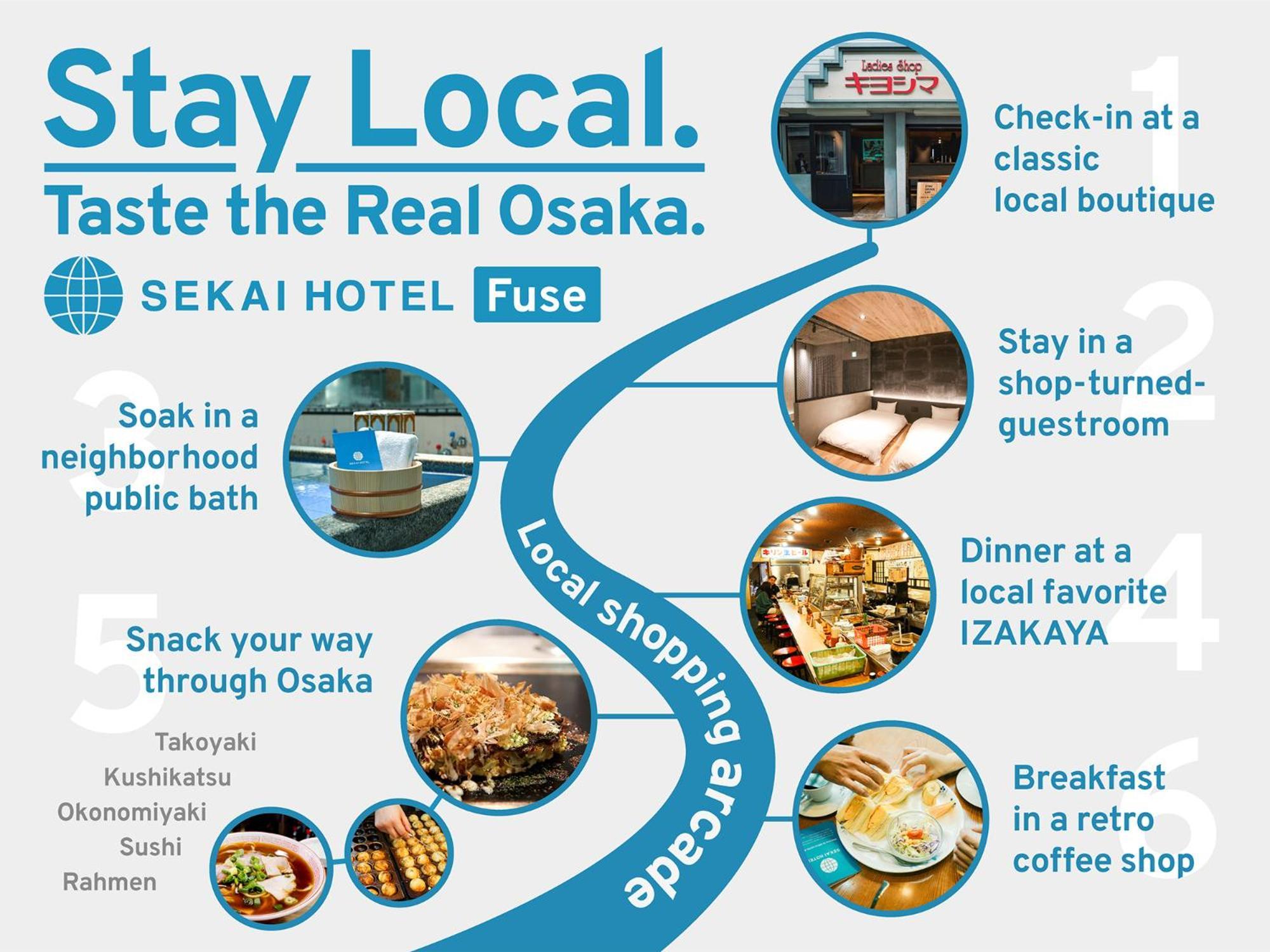 Sekai Hotel Deep Osaka Experience Yao Exterior photo
